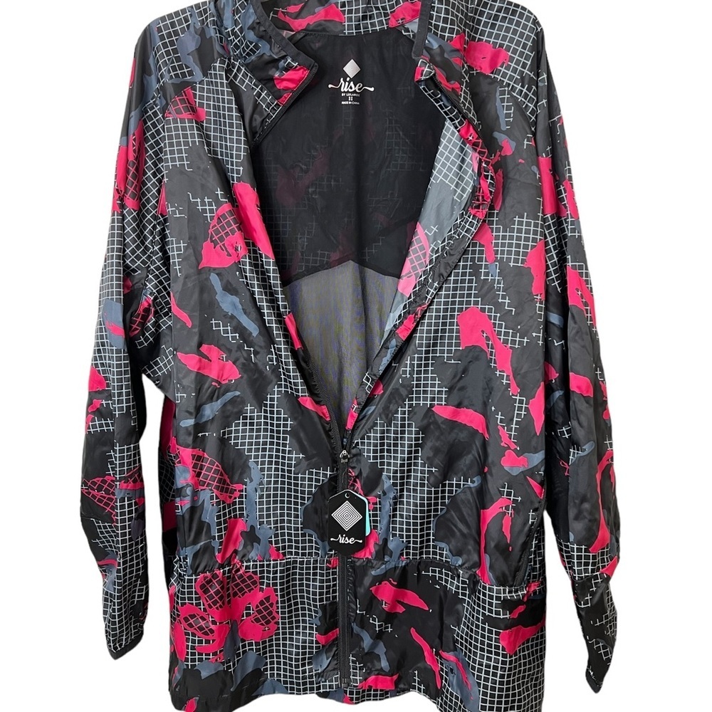 Lularoe Jackets & Coats 2XL,3XL LuLaRoe Rise Determined Jacket, Color Burgundy☑️ - Picture 7 of 12